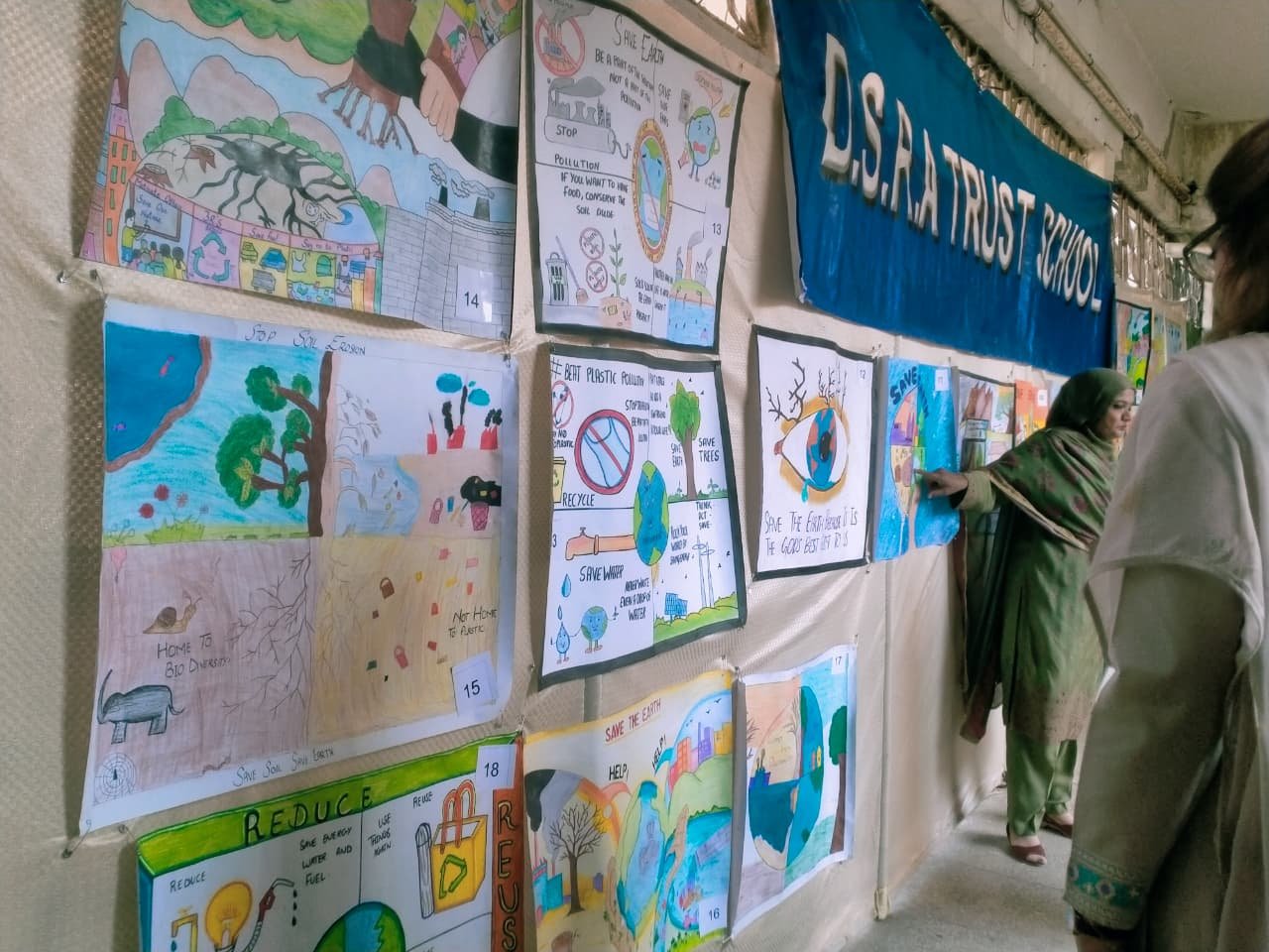 Poster painting Campus 1